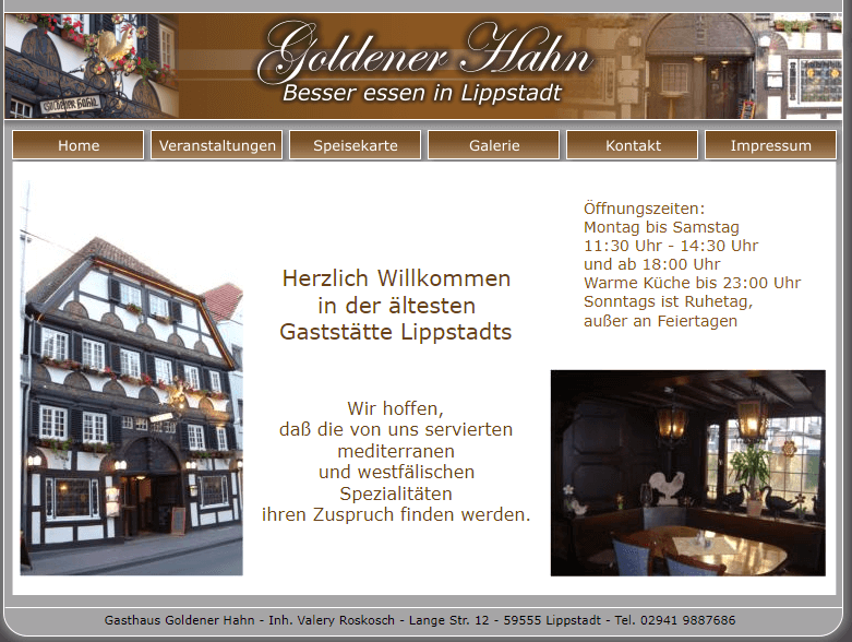 Homepage Baukasten Website ohne Chance auf gute Platzierung in Suchmaschinen