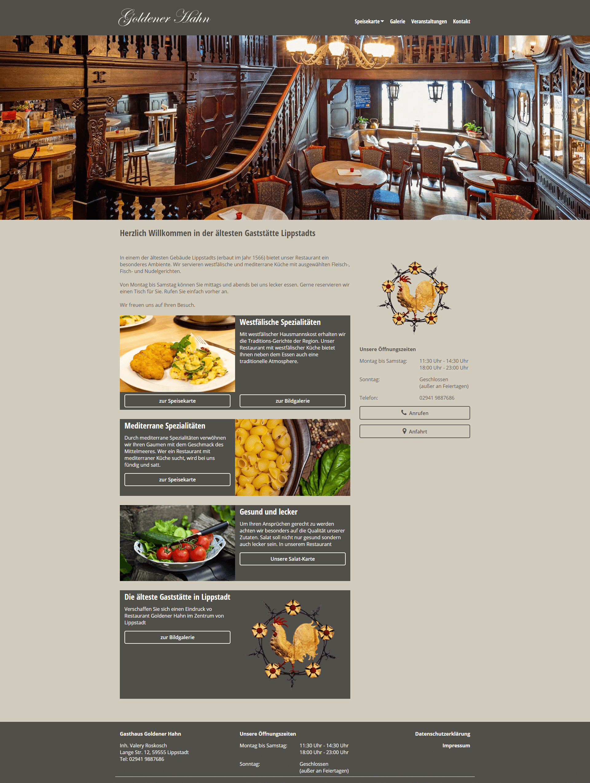 Ergebnis einer Websiteüberarbeitung. Neues Responsive Webdesign und eine neue Websitestruktur machen den Internetauftritt benutzerfreundlich
