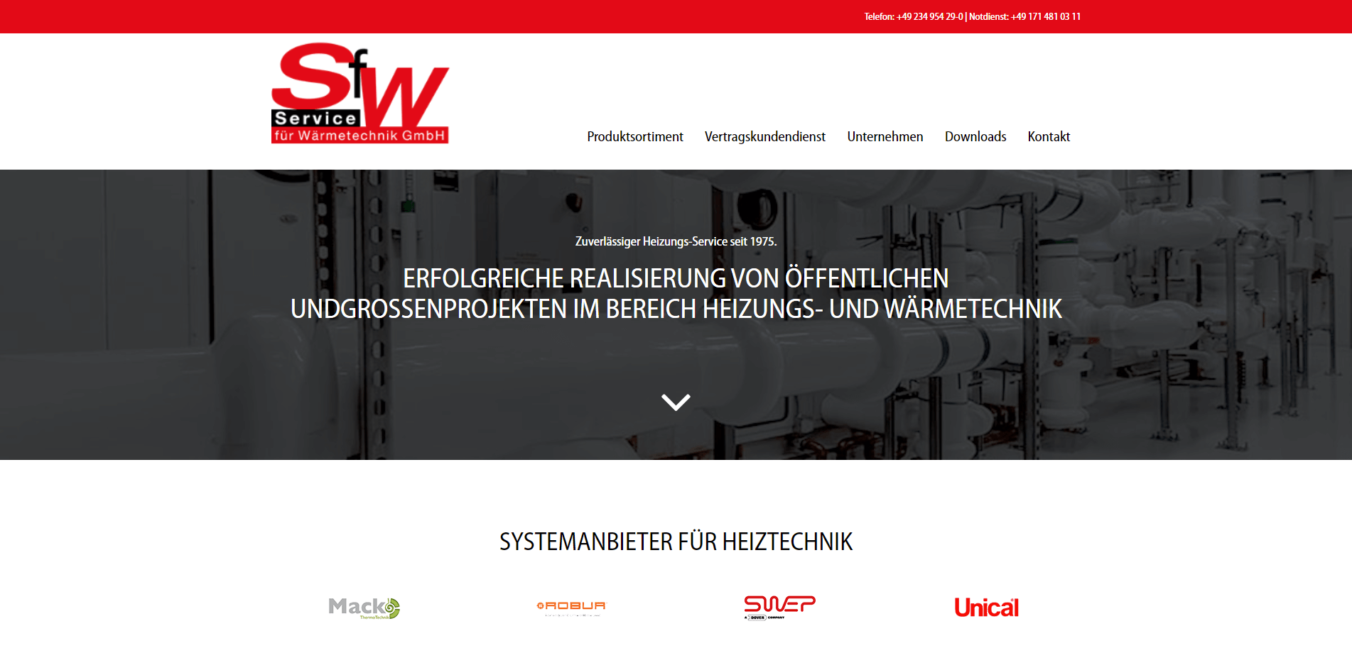 Durch den Wechsel von Wordpress zum Frontly CMS wurden die Ladezeiten extrem verkürzt
