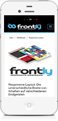 Responsiv Webdesign für Smartphones